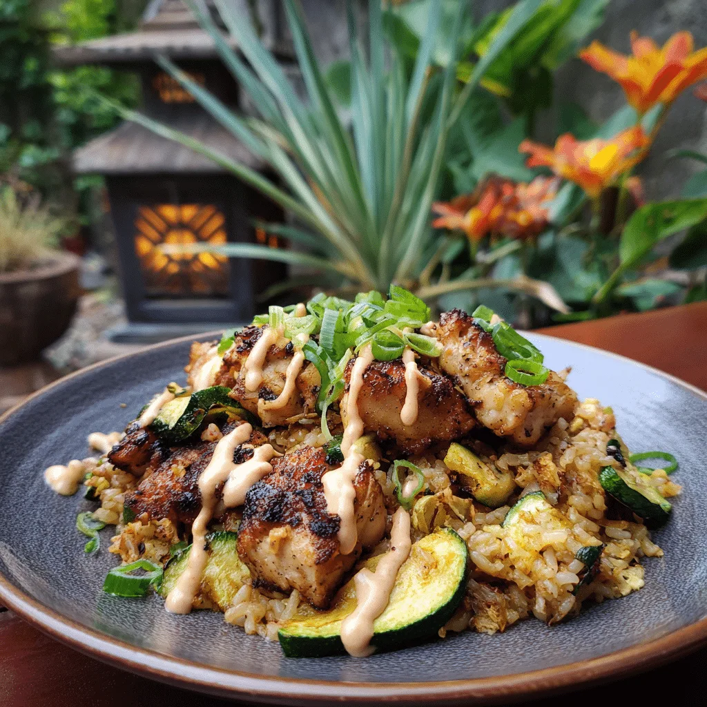 Hibachi Chicken Bowl