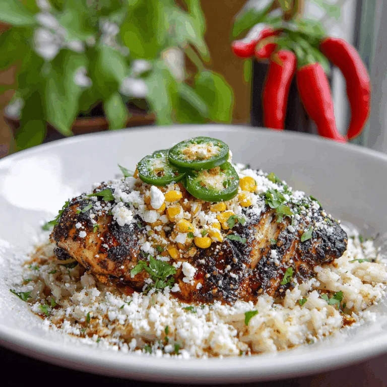 Street Corn Chicken Rice Bowl