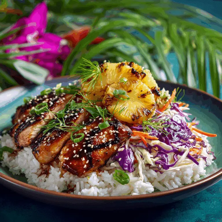 Hawaiian Chicken Bowl