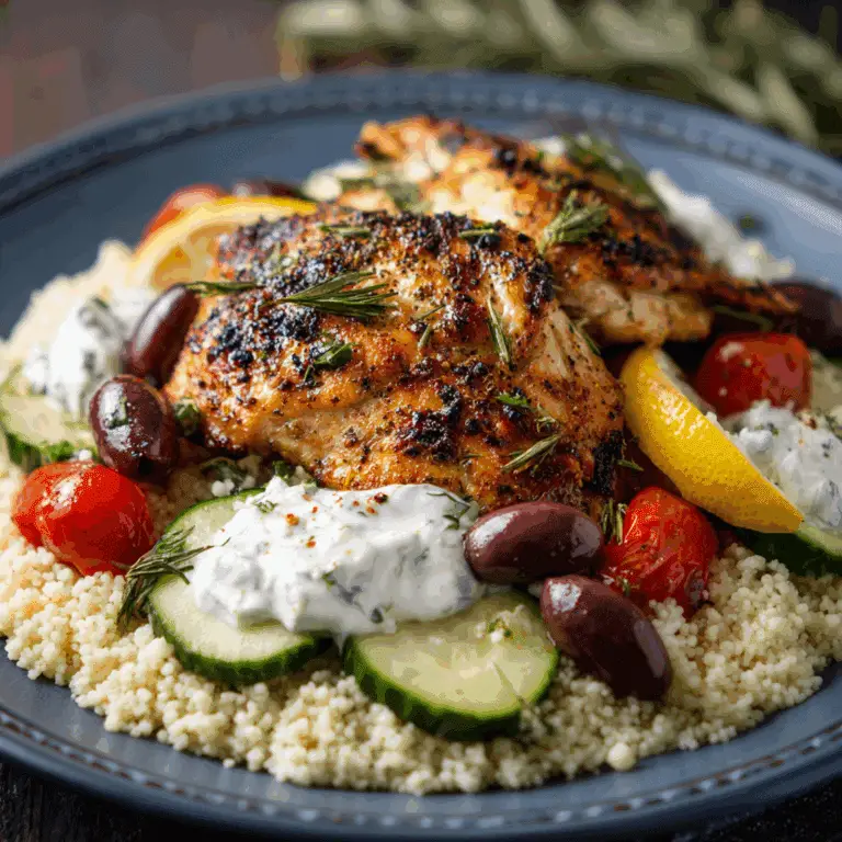 Mediterranean Chicken Bowl