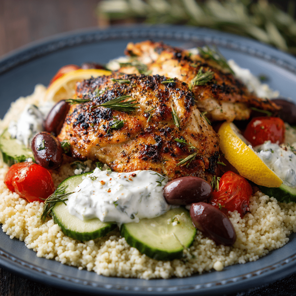 Mediterranean Chicken Bowl