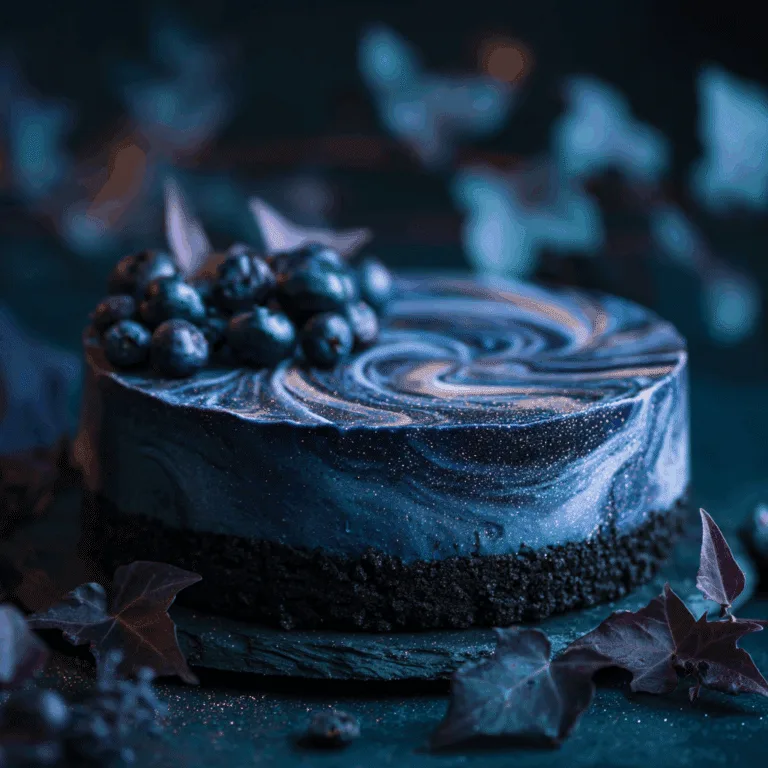 Ravenclaw Midnight Blueberry Cheesecake