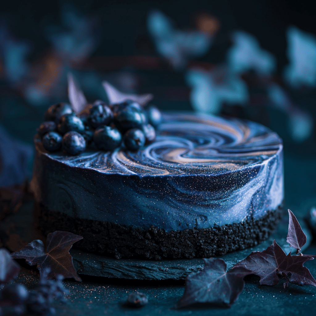 Ravenclaw Midnight Blueberry Cheesecake