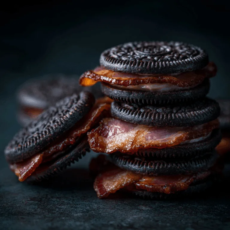 Bacon Wrapped Oreos