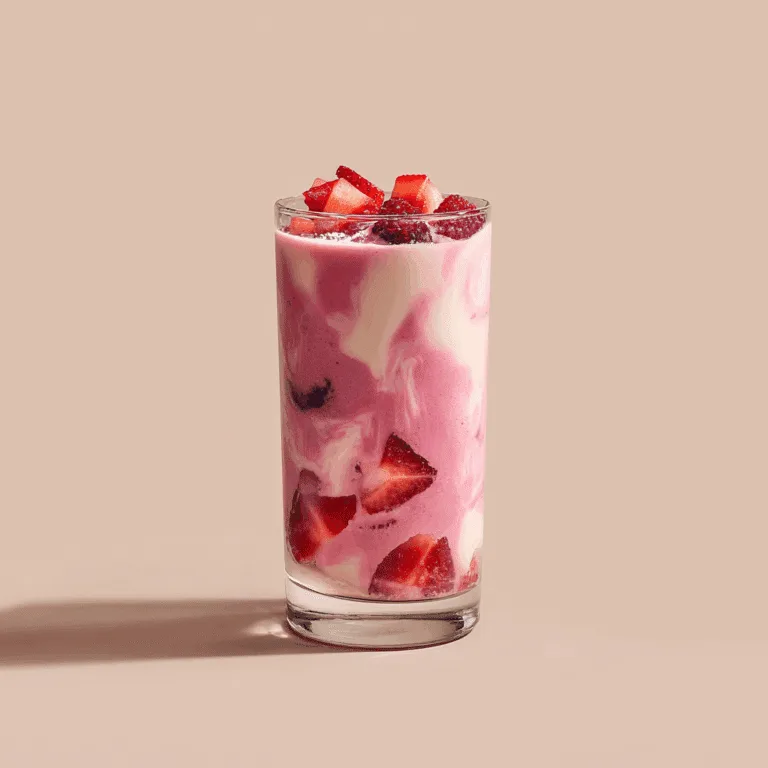 Korean Strawberry Milk
