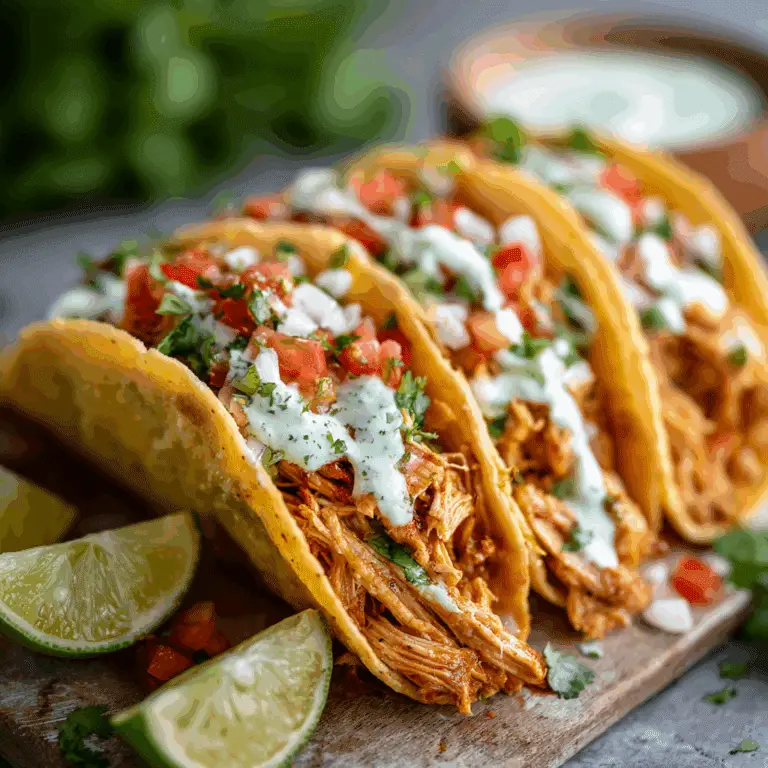 Chicken Street Tacos Recipe