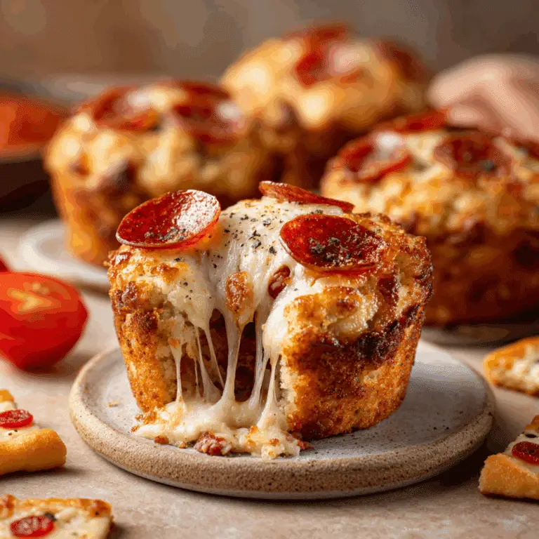 PIZZA CUPCAKES
