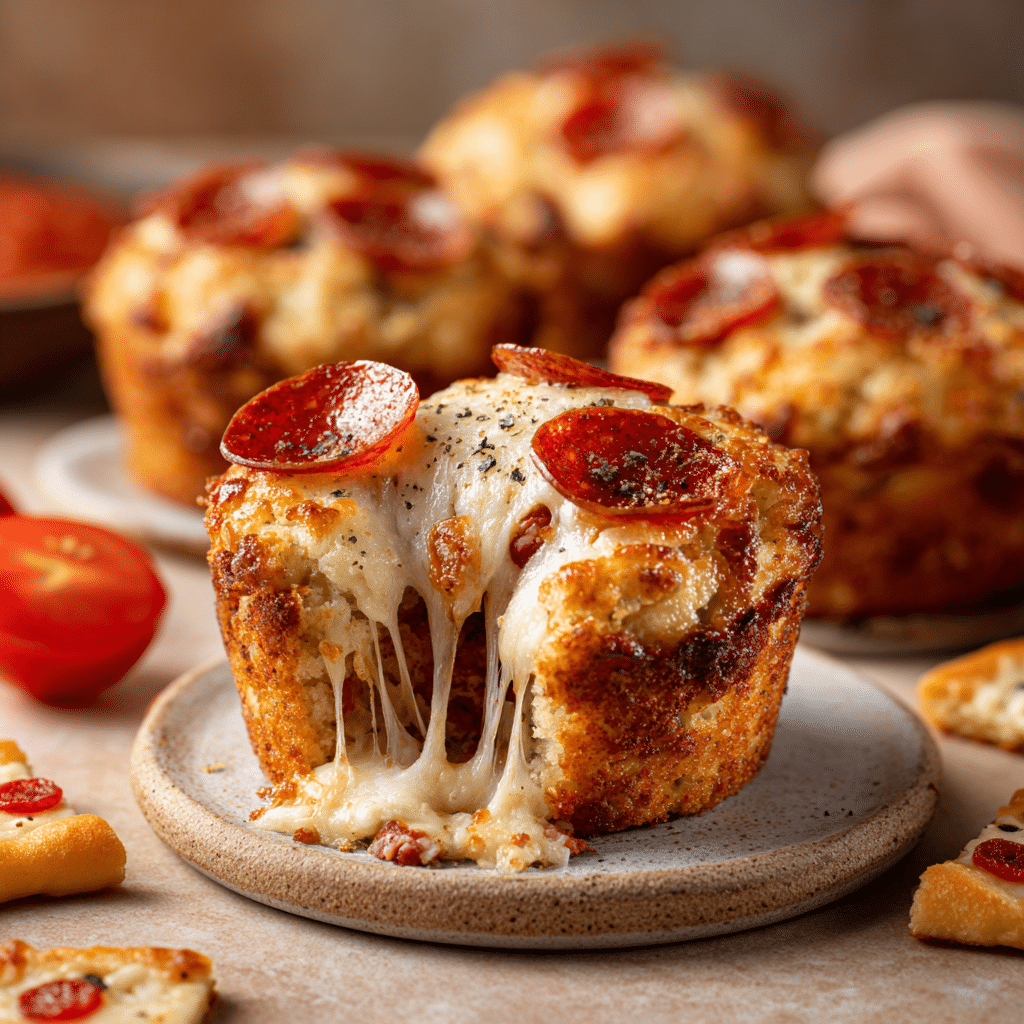PIZZA CUPCAKES