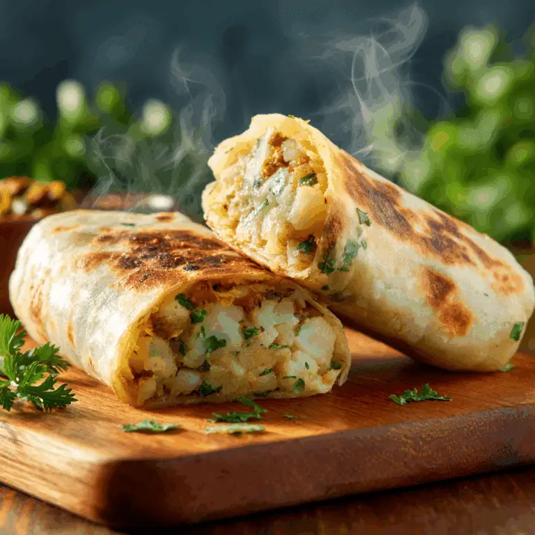 Cheesy Potato Burritos