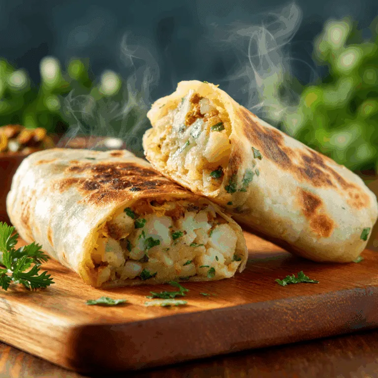 Cheesy Potato Burritos