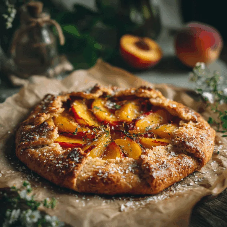 Peach Galette