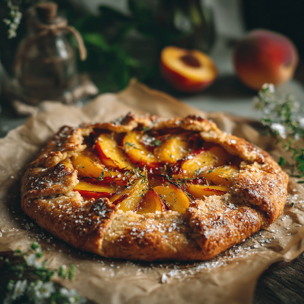 Peach Galette