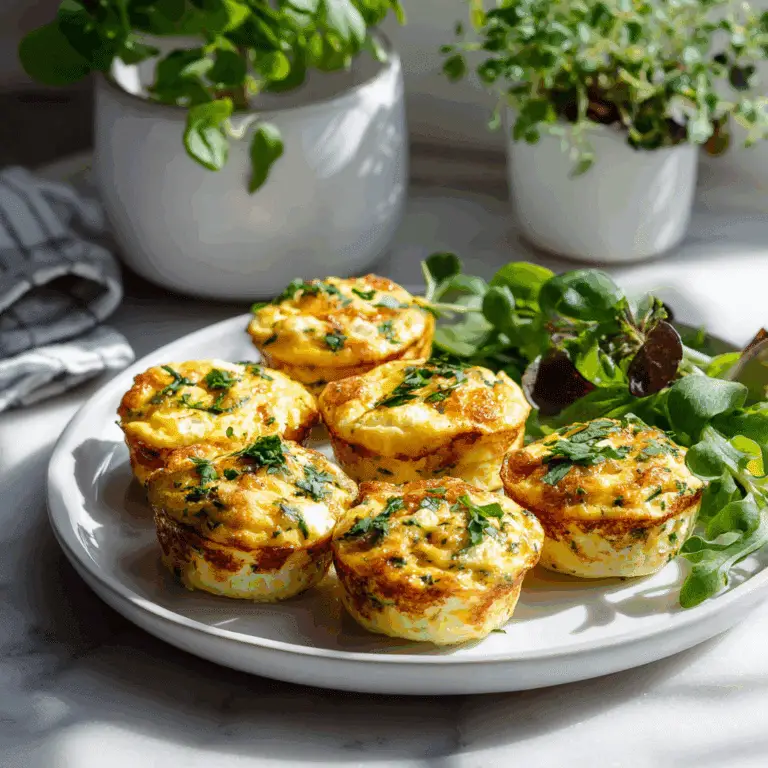 Fluffy Cottage Cheese Egg Muffins