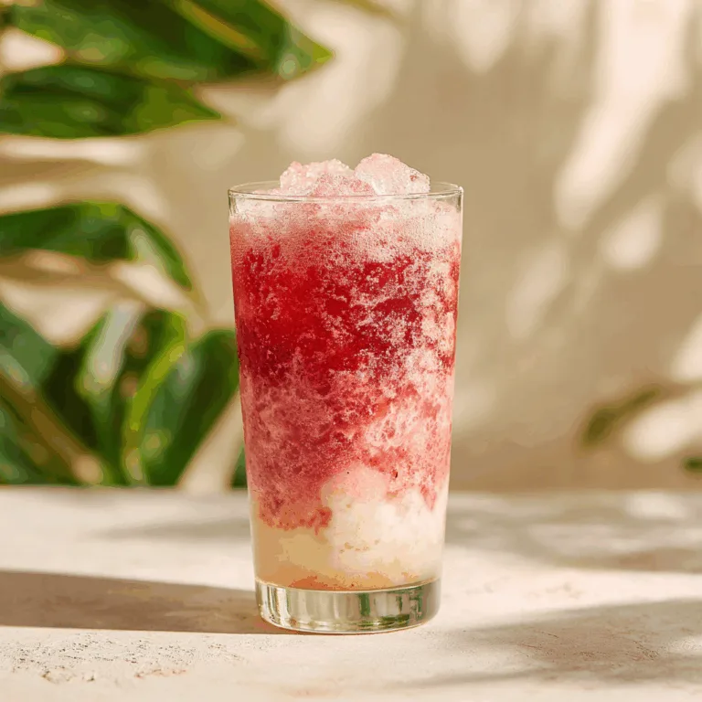 Dirty Strawberry Soda