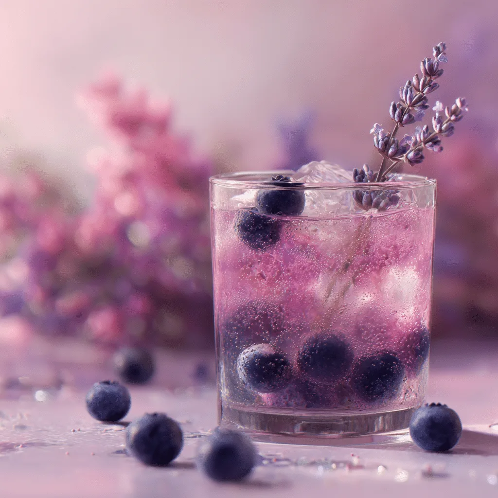 Blueberry Lavender Fizz