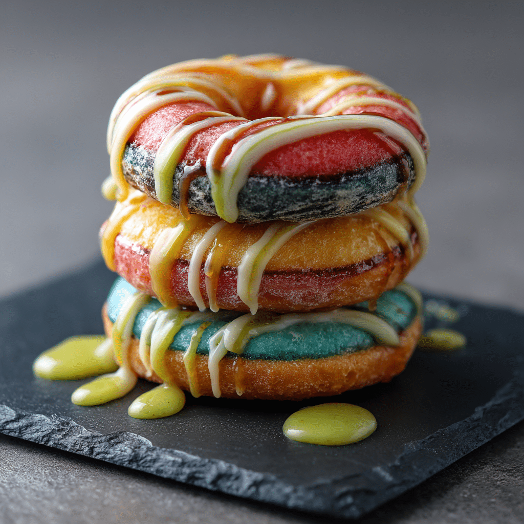 Mochi Donuts Cake