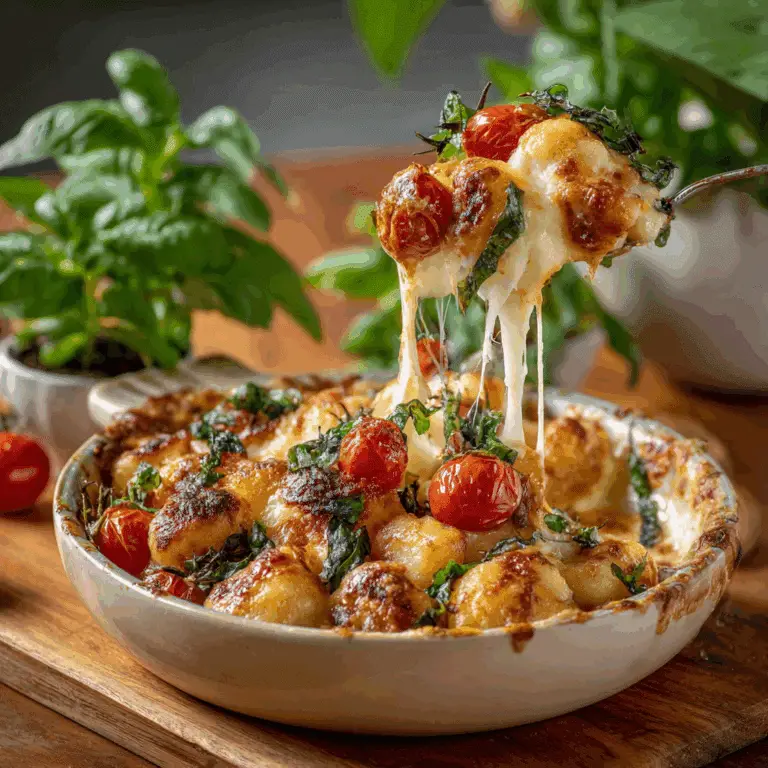 Caprese Gnocchi Sheet Pan Recipe
