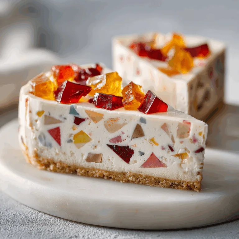 Terrrazzo Cheesecake Cake