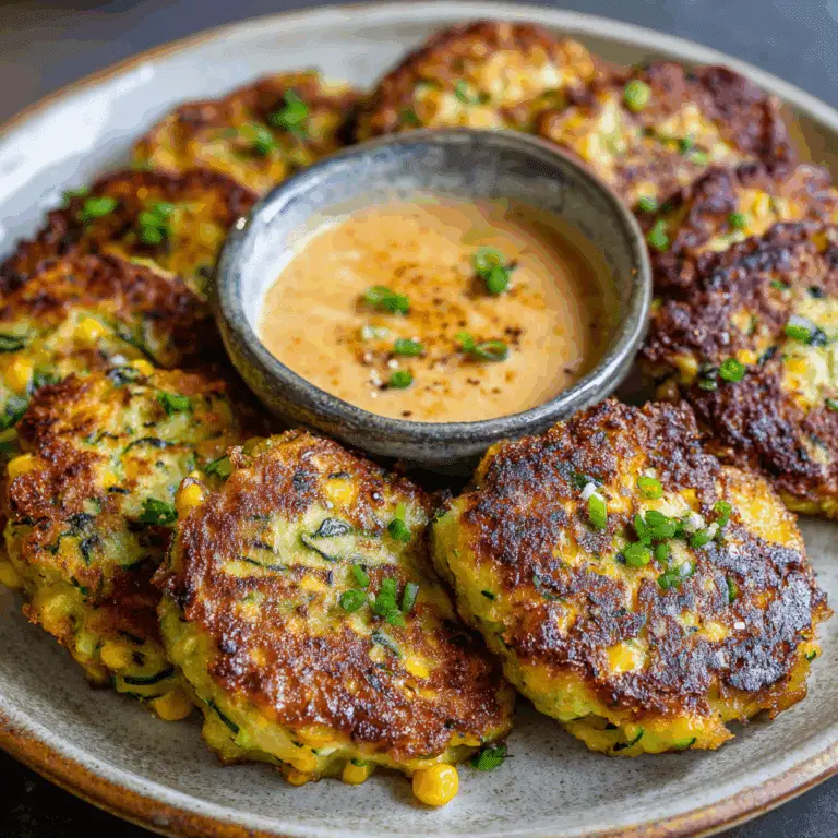 Zucchini Corn Fritters