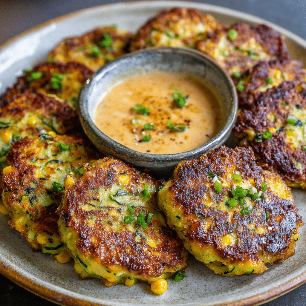 Zucchini Corn Fritters