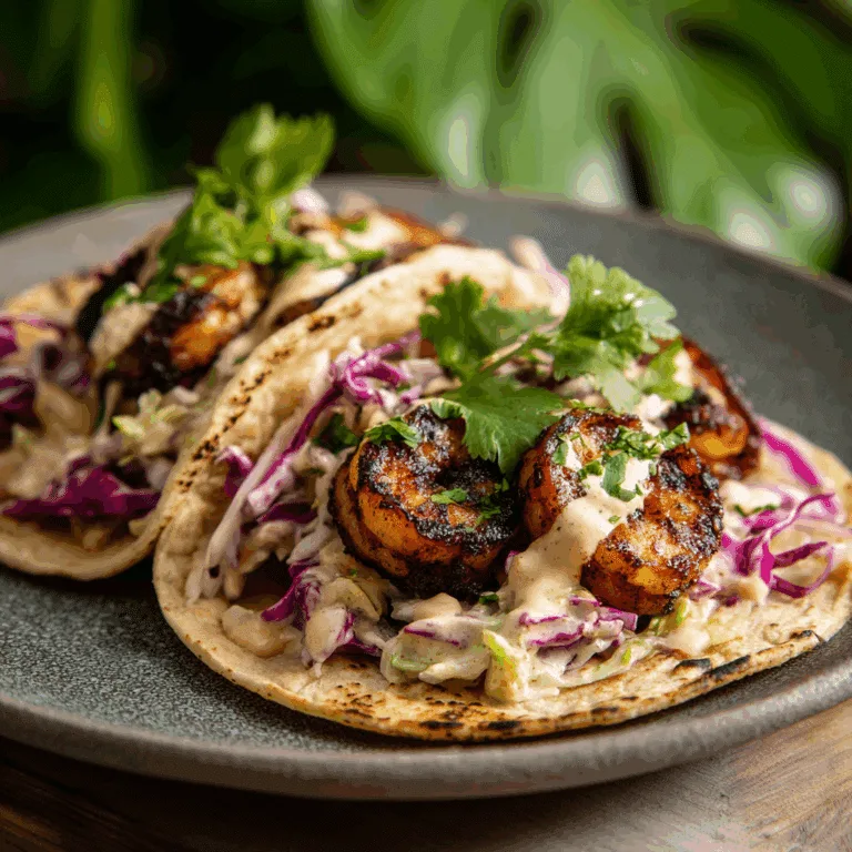 Grilled Shrimp Tacos