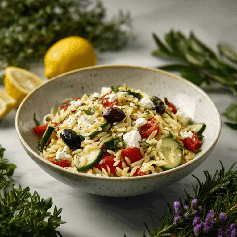 Greek Orzo Salad