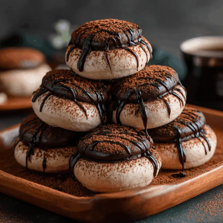 Chocolate Steamed Buns Cake