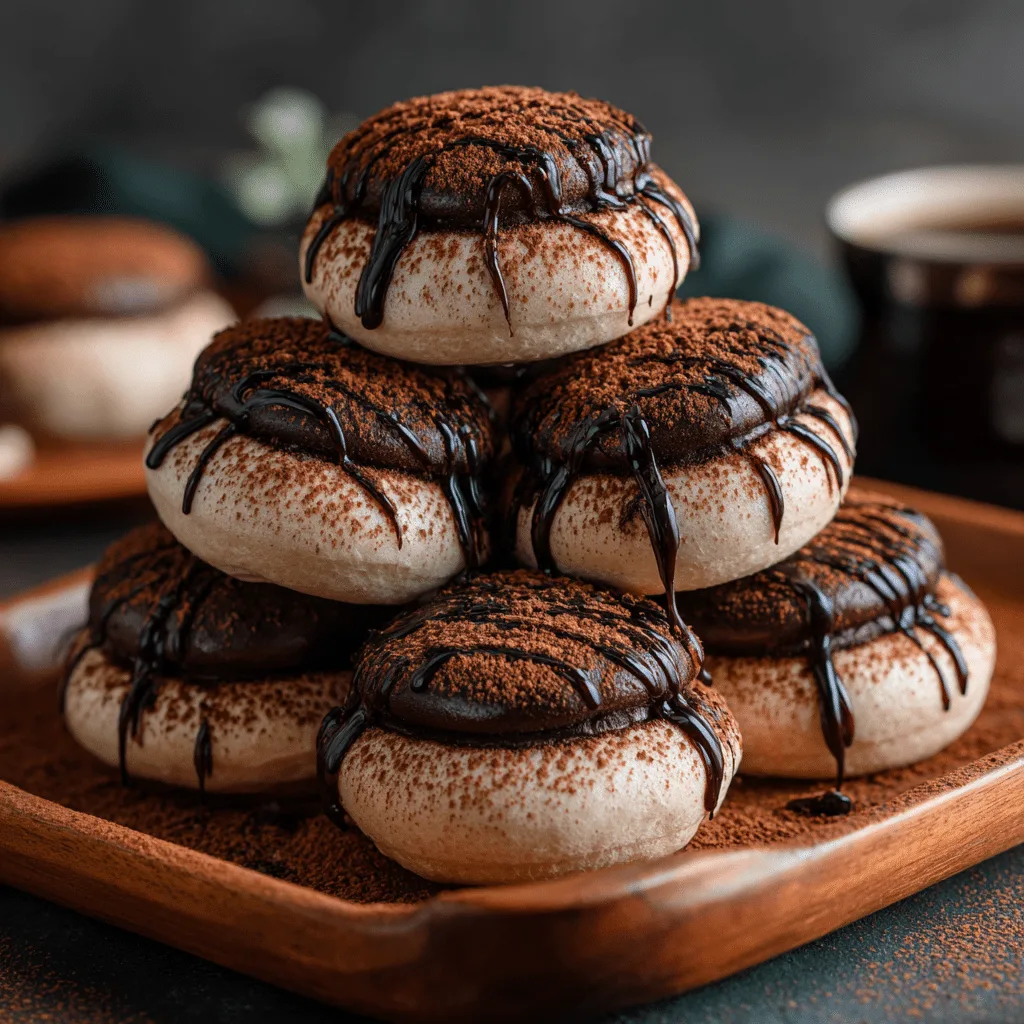 Chocolate Steamed Buns Cake