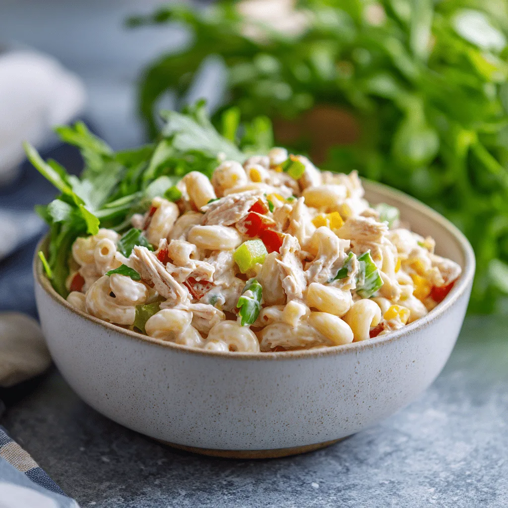Chicken Macaroni Salad