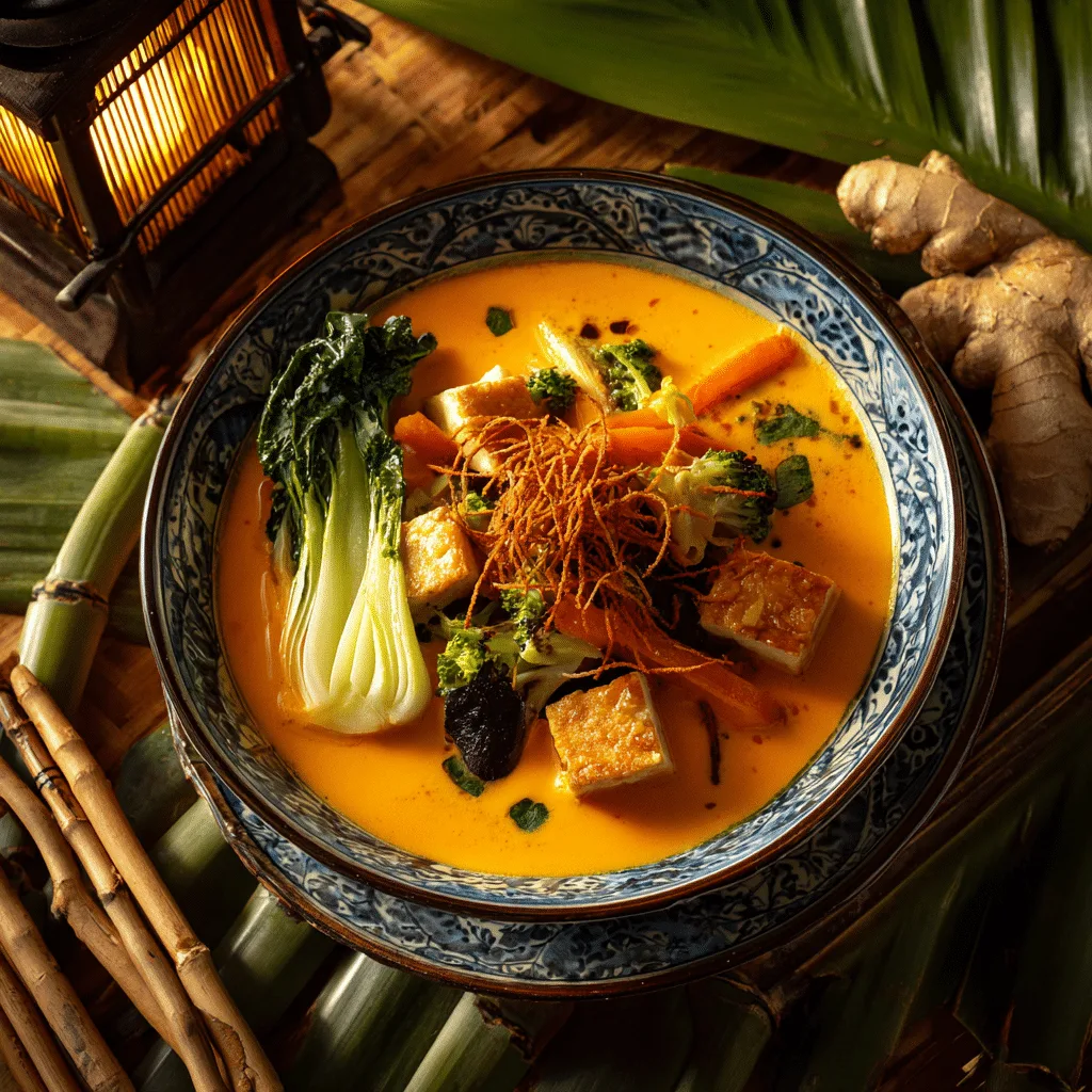 Thai Coconut Curry Soup