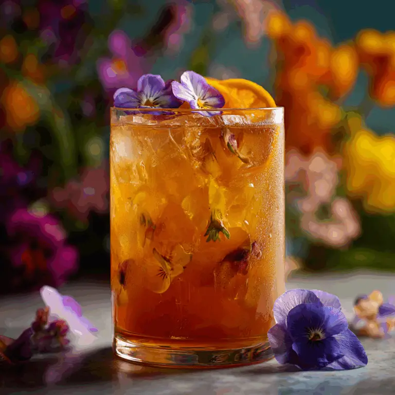 Orange Blossom Iced Tea