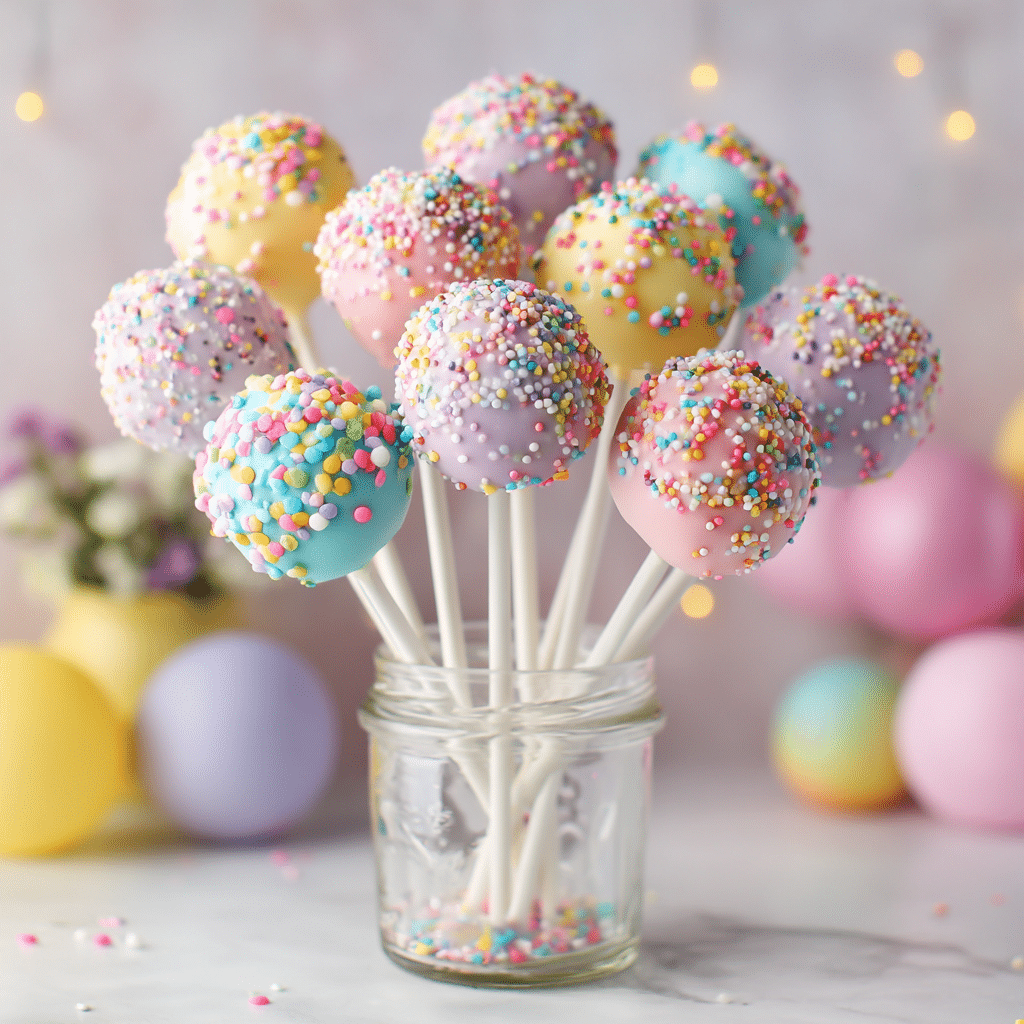 Funfetti Cake Pops
