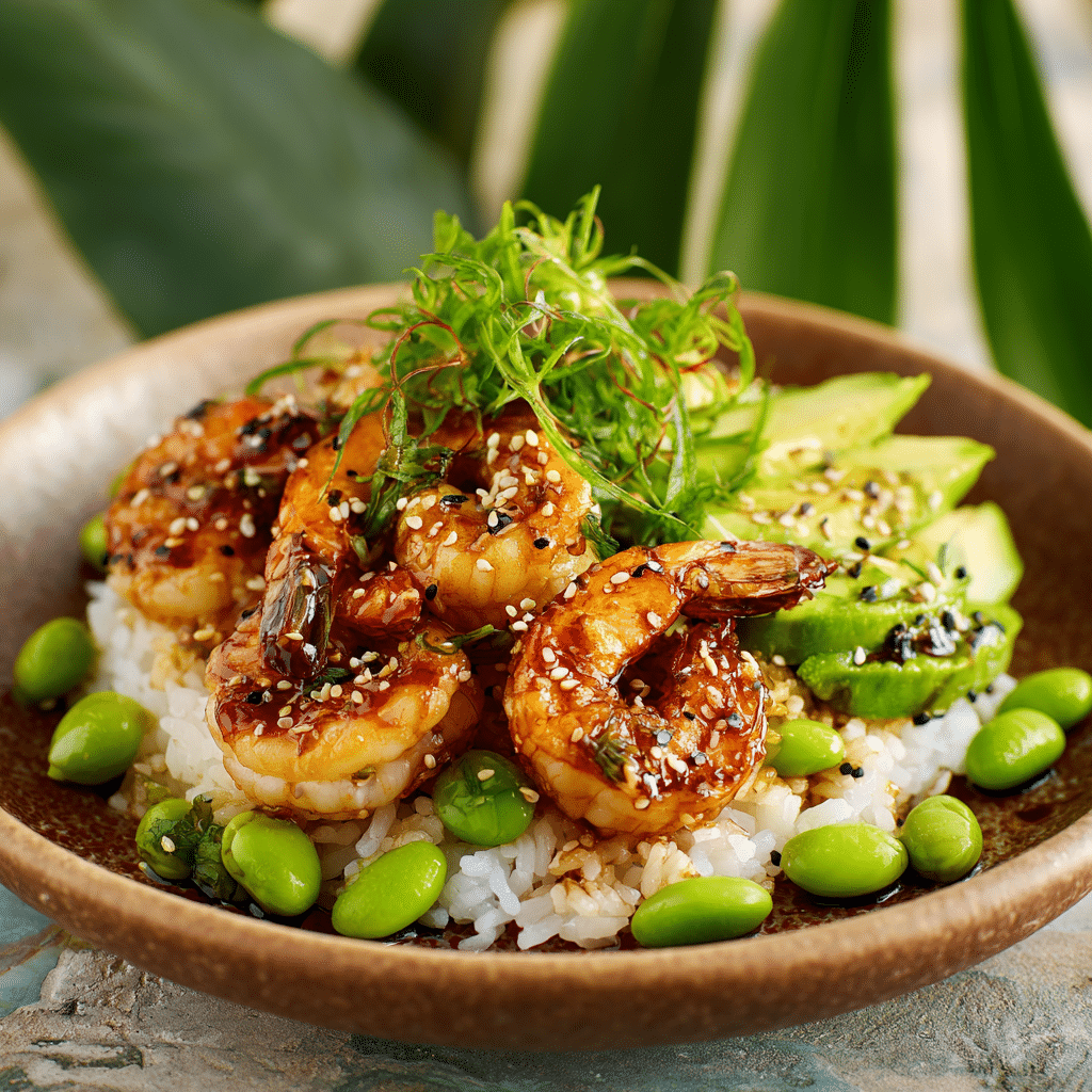 Shrimp Poke Bowl