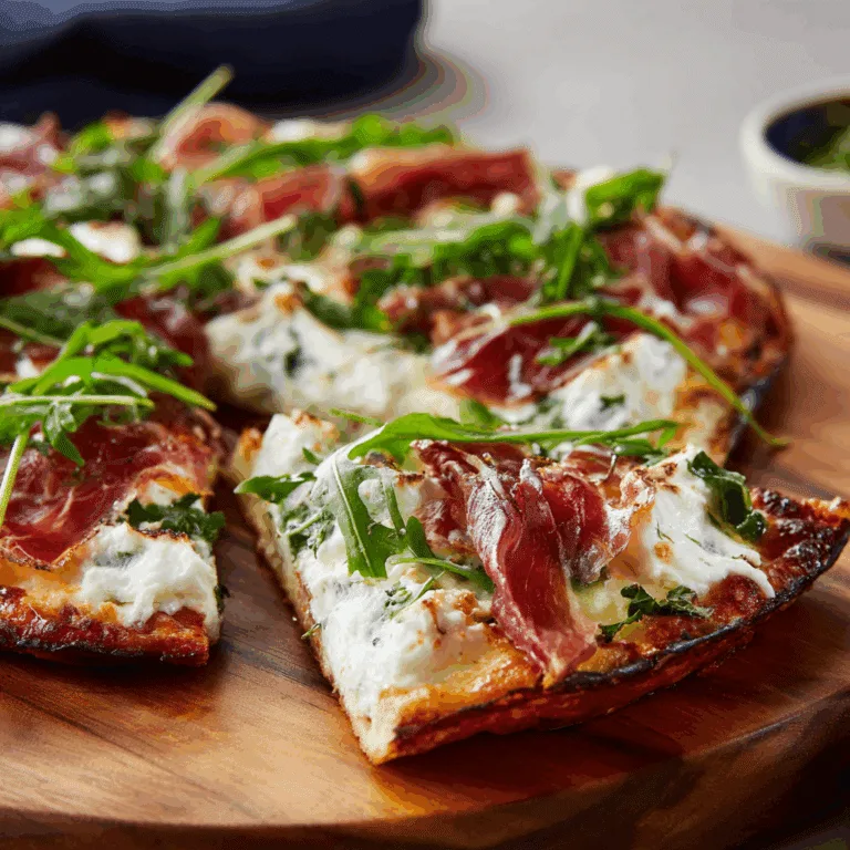 Prosciutto Ricotta Pizza