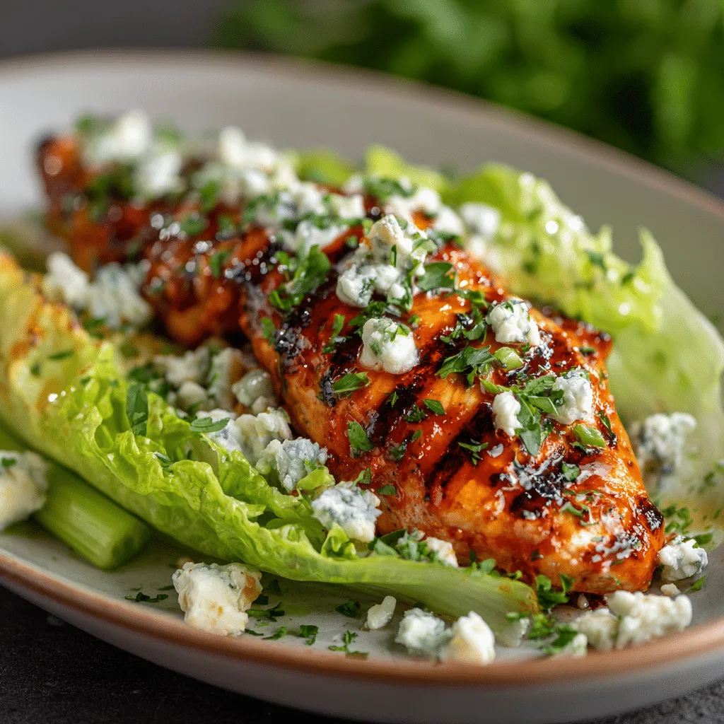 Healthy Buffalo Chicken Salad