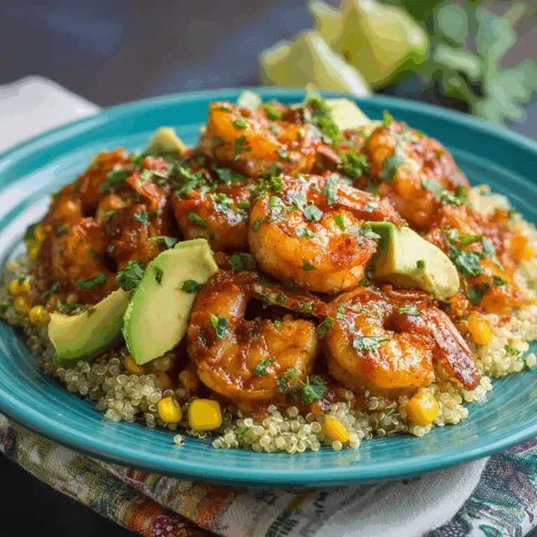 Chile Lime Shrimp Bowls