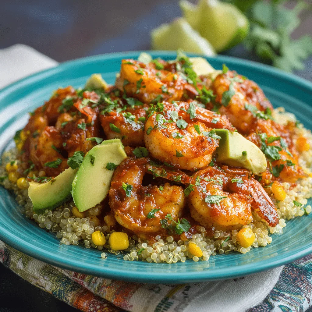 Chile Lime Shrimp Bowls