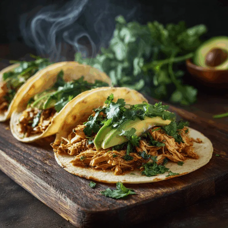 Chicken Tinga Tacos