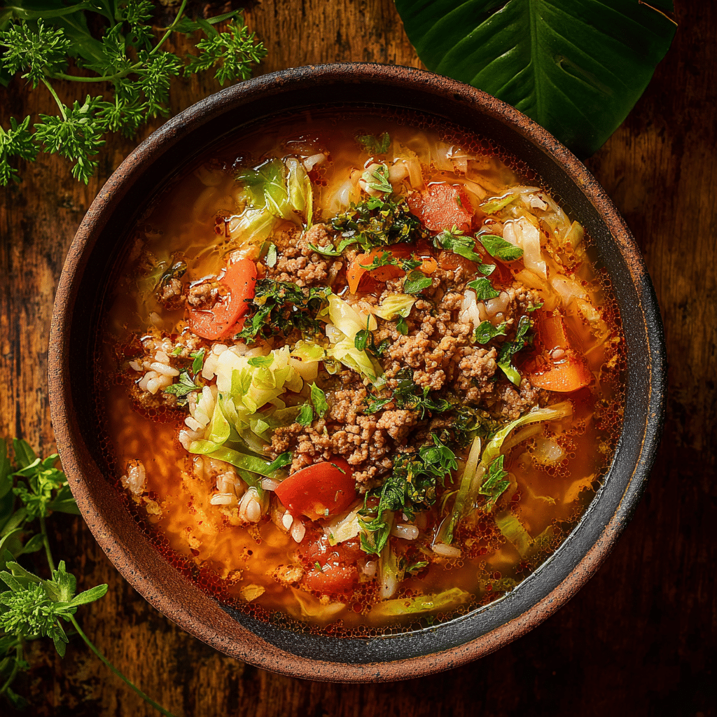 Cabbage Roll Soup