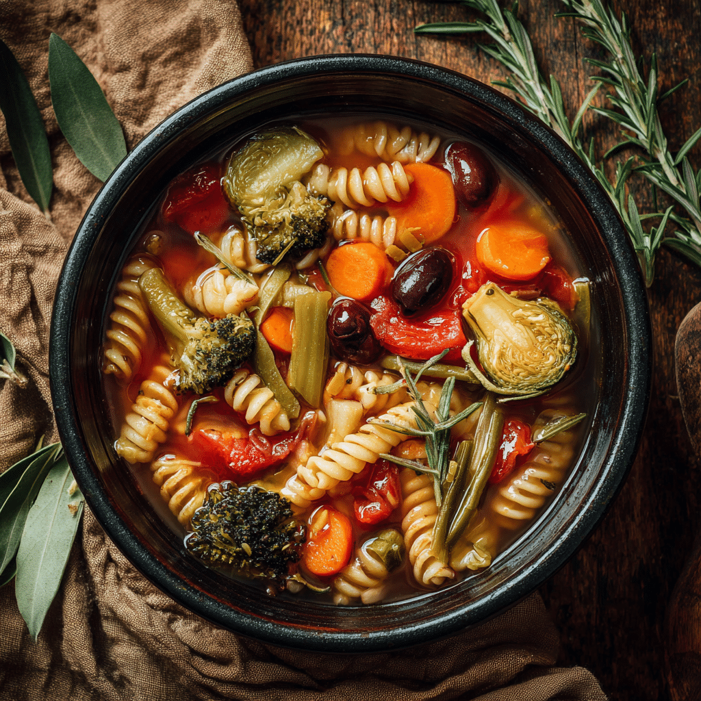 Vegetable Minestrone Soup