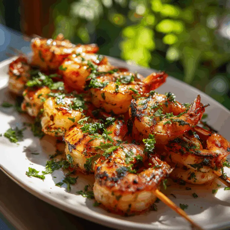 Grilled Shrimp Skewers