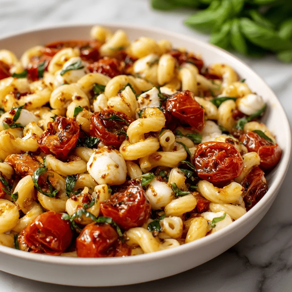 Summer Caprese Pasta Salad