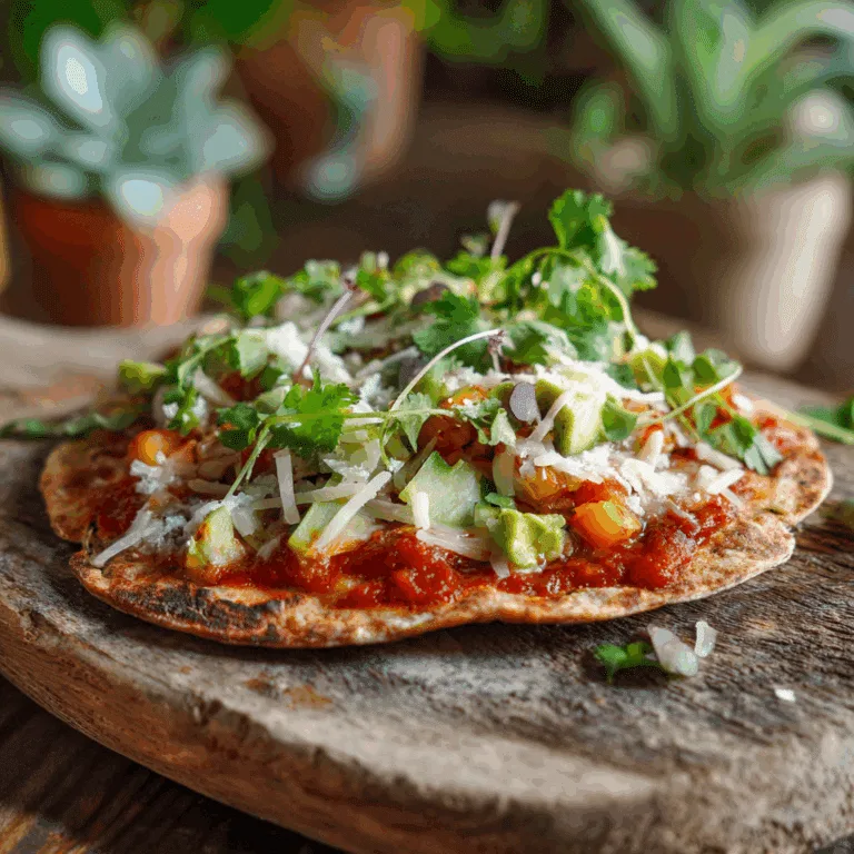 Easy Tortilla Pizza Recipe
