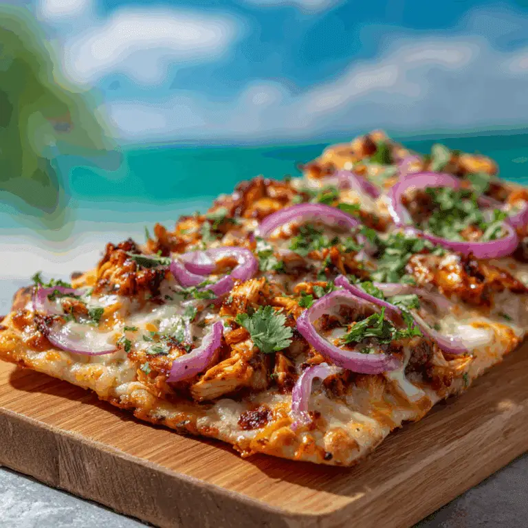 BBQ Chicken Flatbread