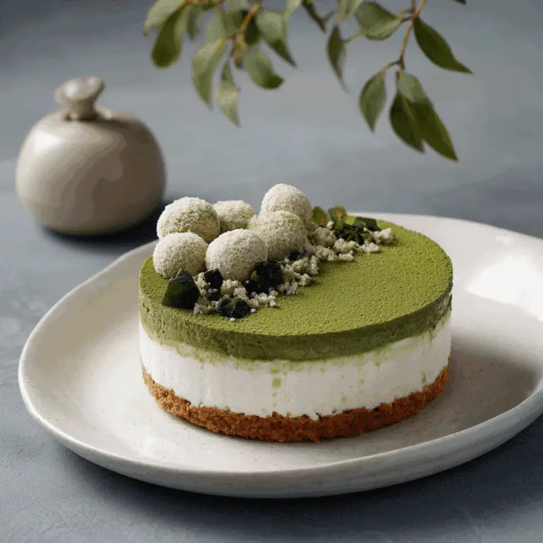 Green Tea Matcha Ice Cream Cake