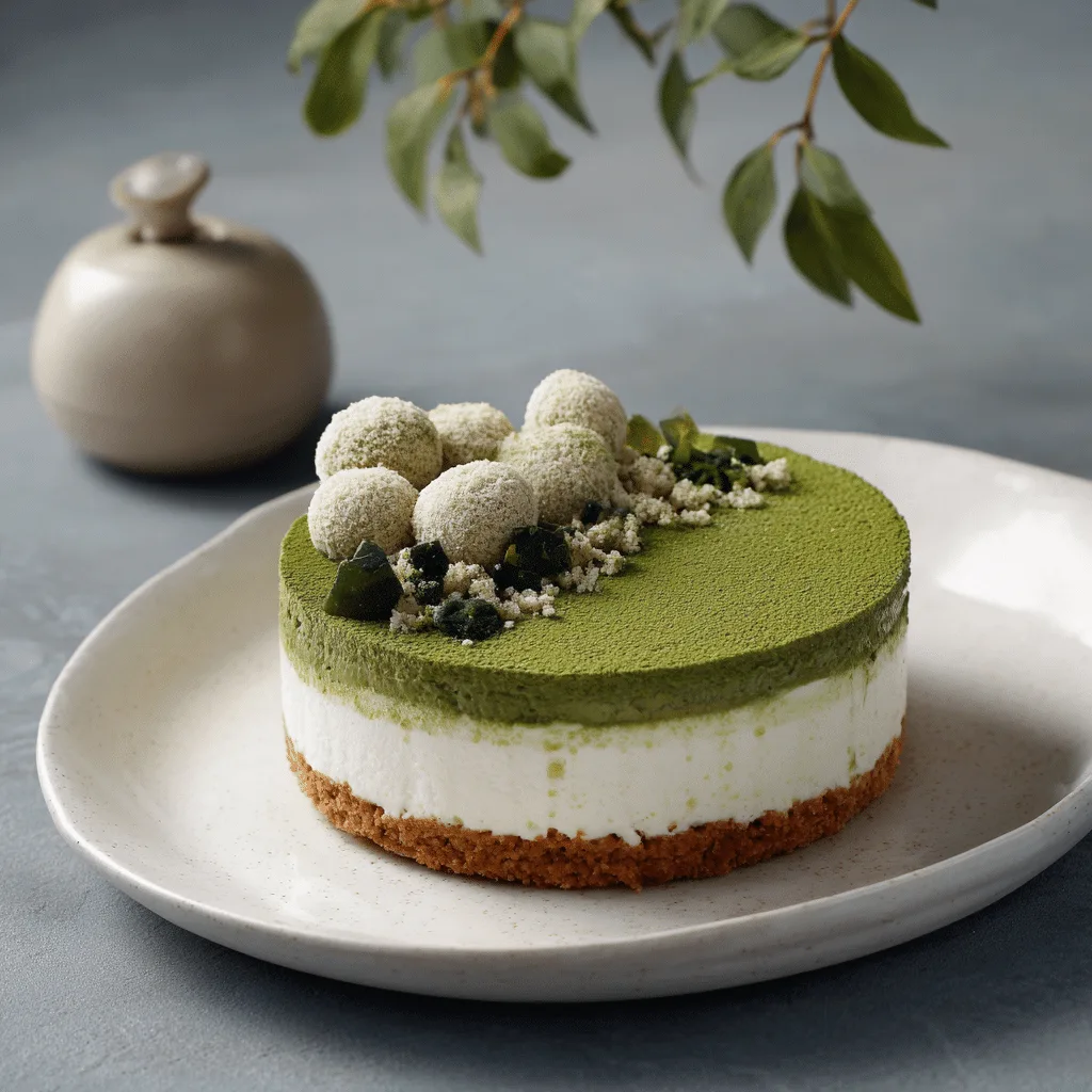 Green Tea Matcha Ice Cream Cake