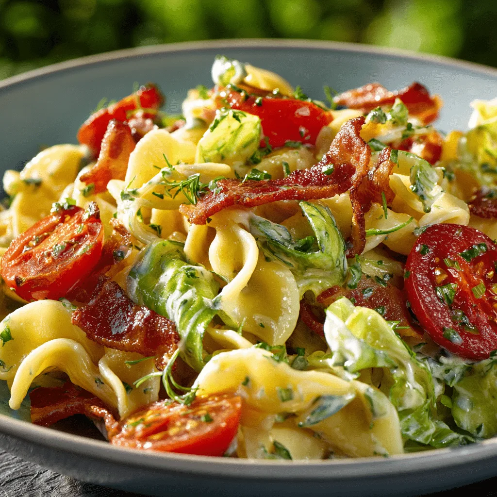 Summer BLT Pasta