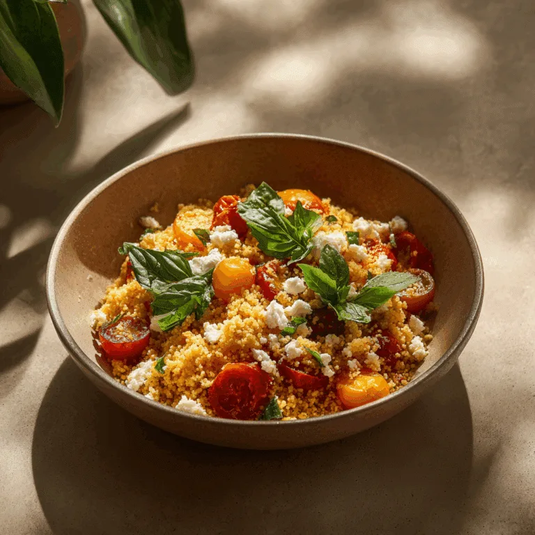 Tomato Feta Couscous