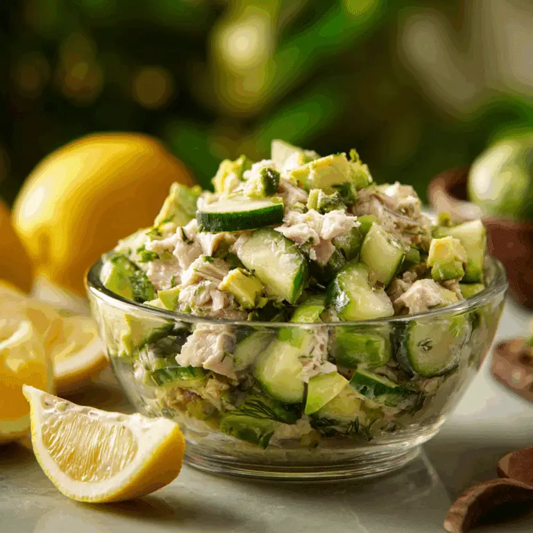 Tuna and Avocado Salad