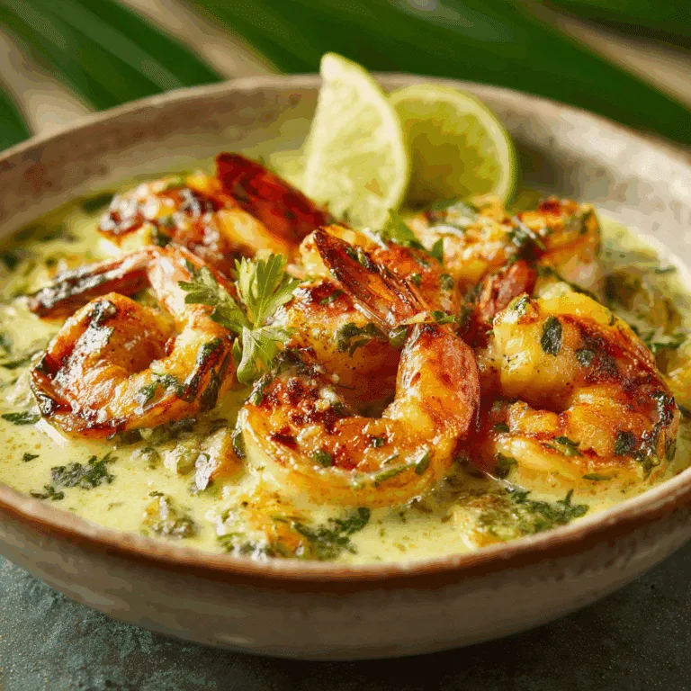 Coconut Lime Shrimp
